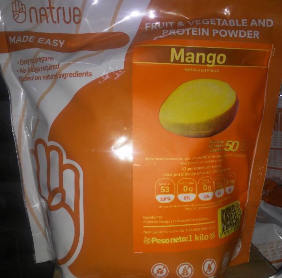 Mango en polvo NATRUE