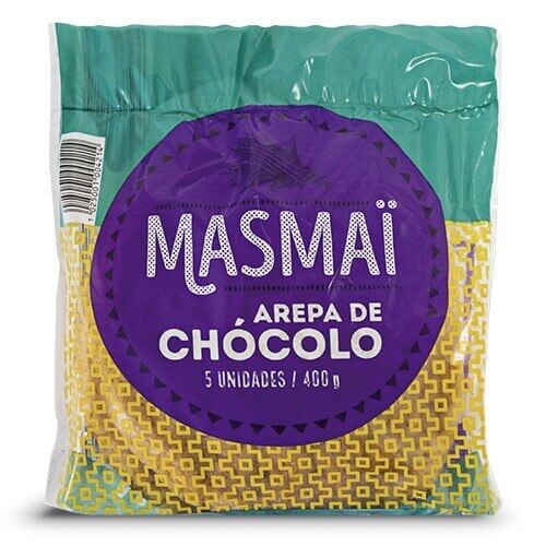 Arepa De Chócolo Masmaí 5 Und – 400 G