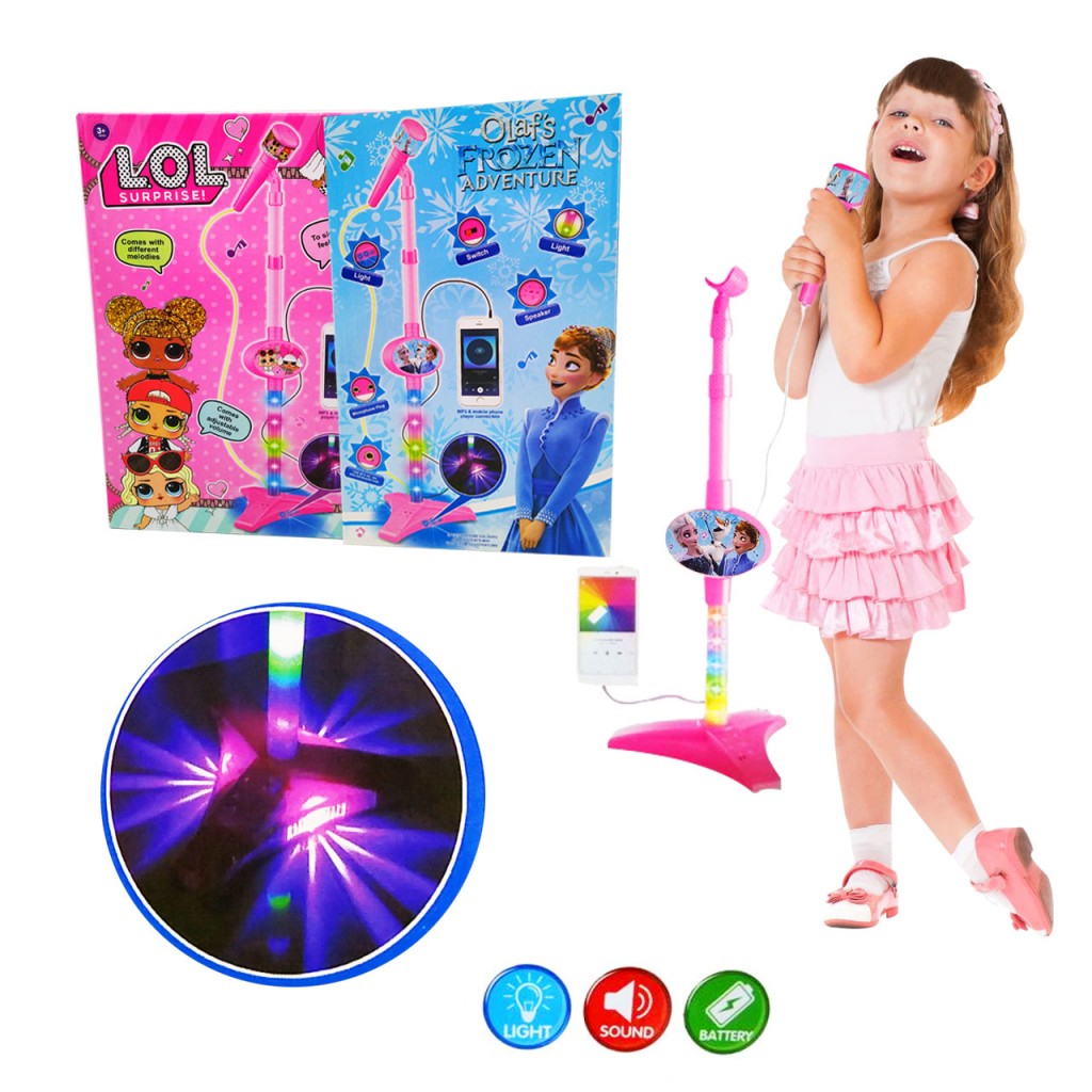 Micrófono Lol Princess Niña Luz Mp3 Mobile Conexión Infantil juegos y juguetes LOL