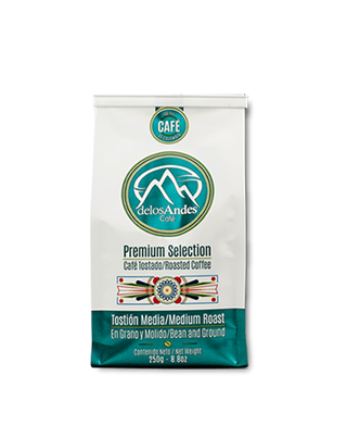 CAFE DE LOS ANDES TOSTADO MOLIDO X 250GR