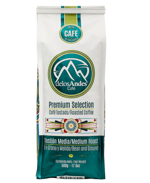 CAFE DE LOS ANDES TOSTADO MOLIDO X 500GR