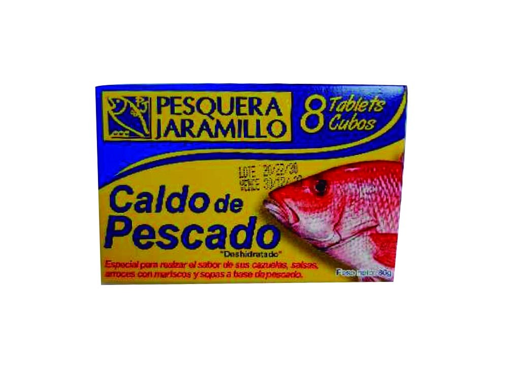 Caldo de Pescado x 8 unds