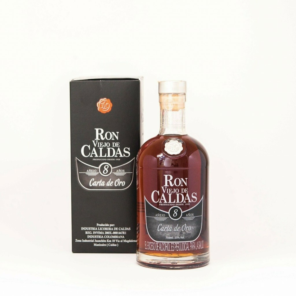 Ron Viejo de Caldas Añejo 8 años botella 750 ml – Rones