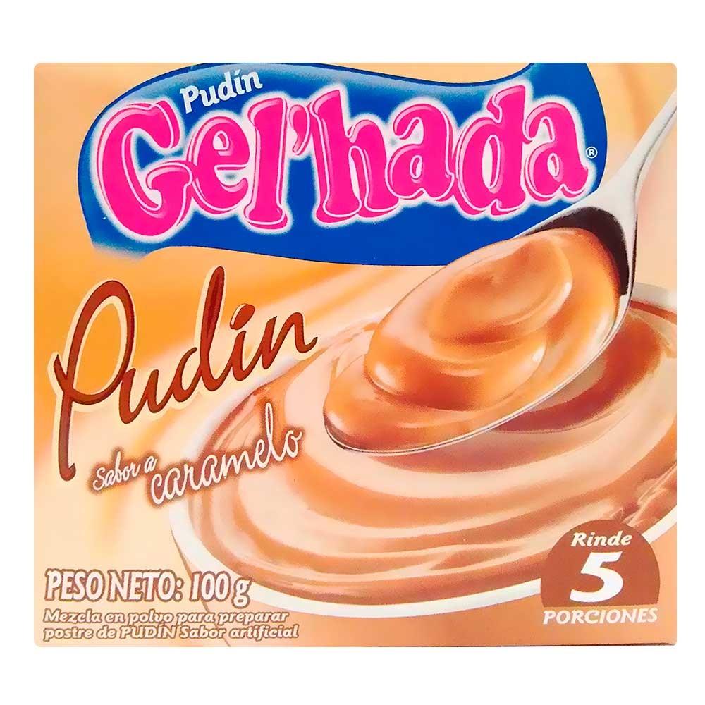 PUDIN GELHADA CARAMELO 100gr