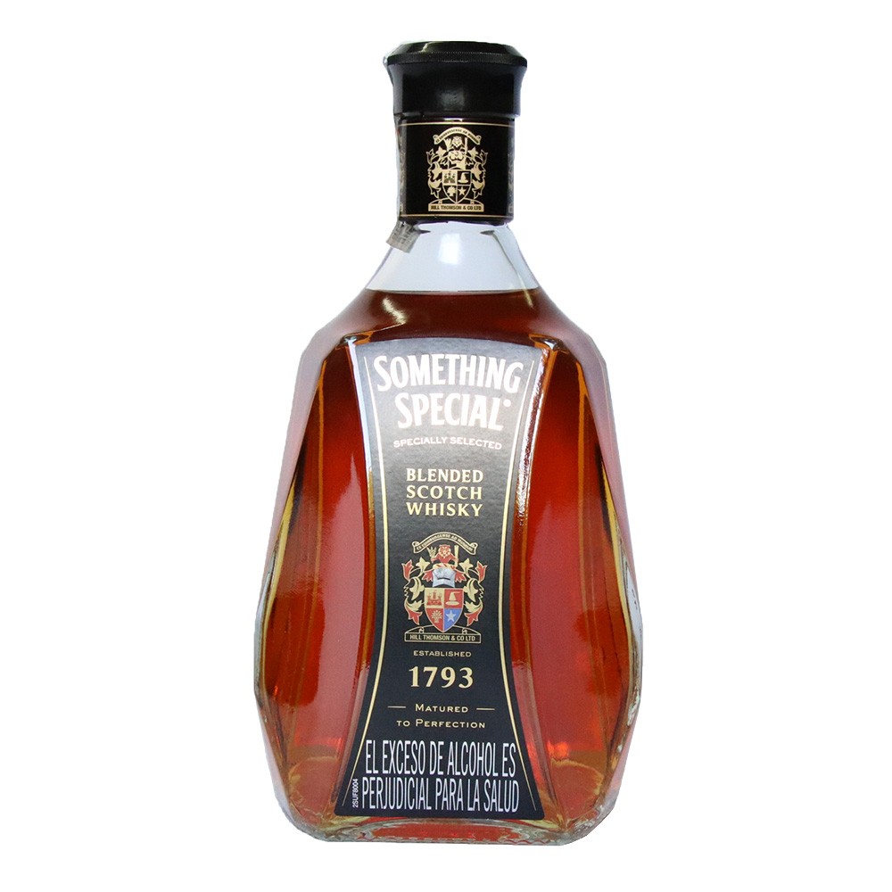WHISKY CANISTER BOT SOMETHING *750ML
