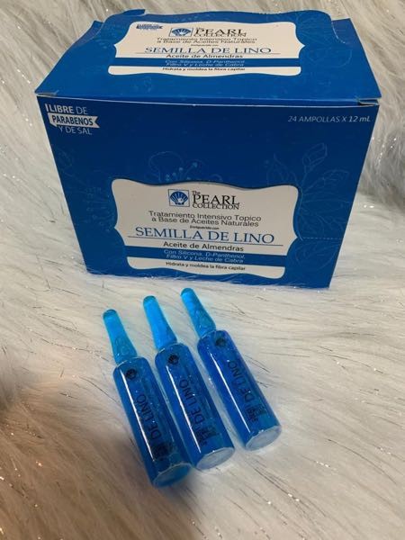 Tratamiento ampolleta semillas de lino cajax24und