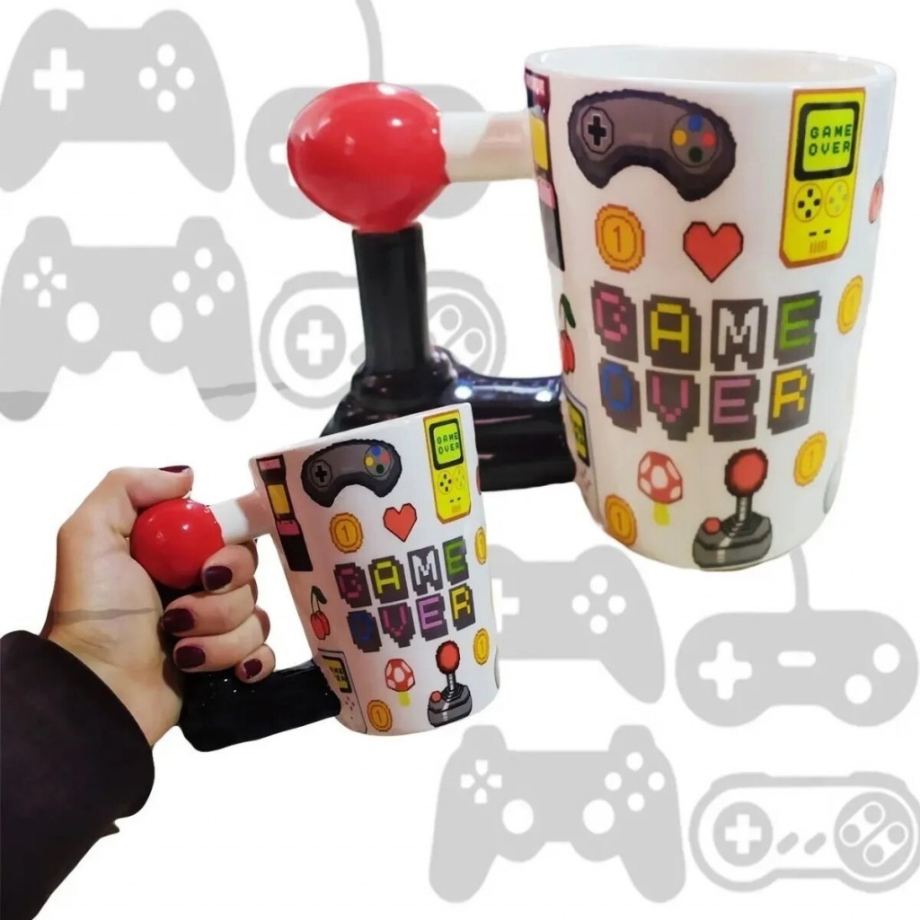 Mugs Gamers Atari Juguetes Jugueteria