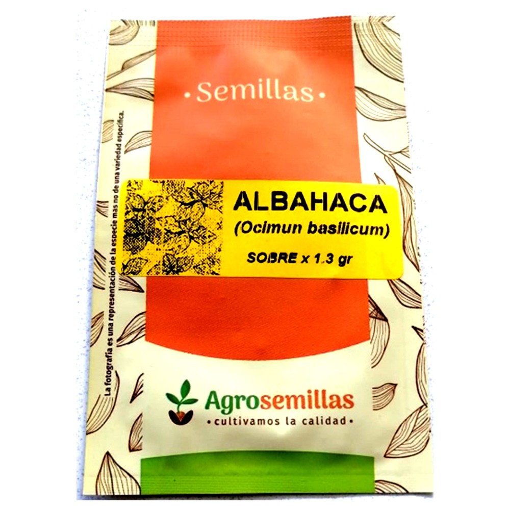 Albahaca Sobre x 1.3 Gr Semillas
