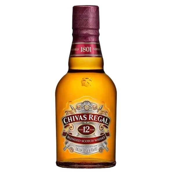 WHISKY 12 AÑOS MEDIA CHIVAS *375ML