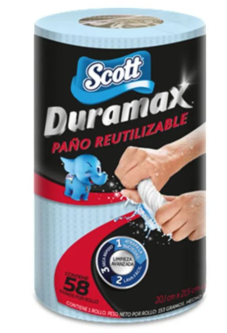 TOALLA COCINA AZUL DURAMAX