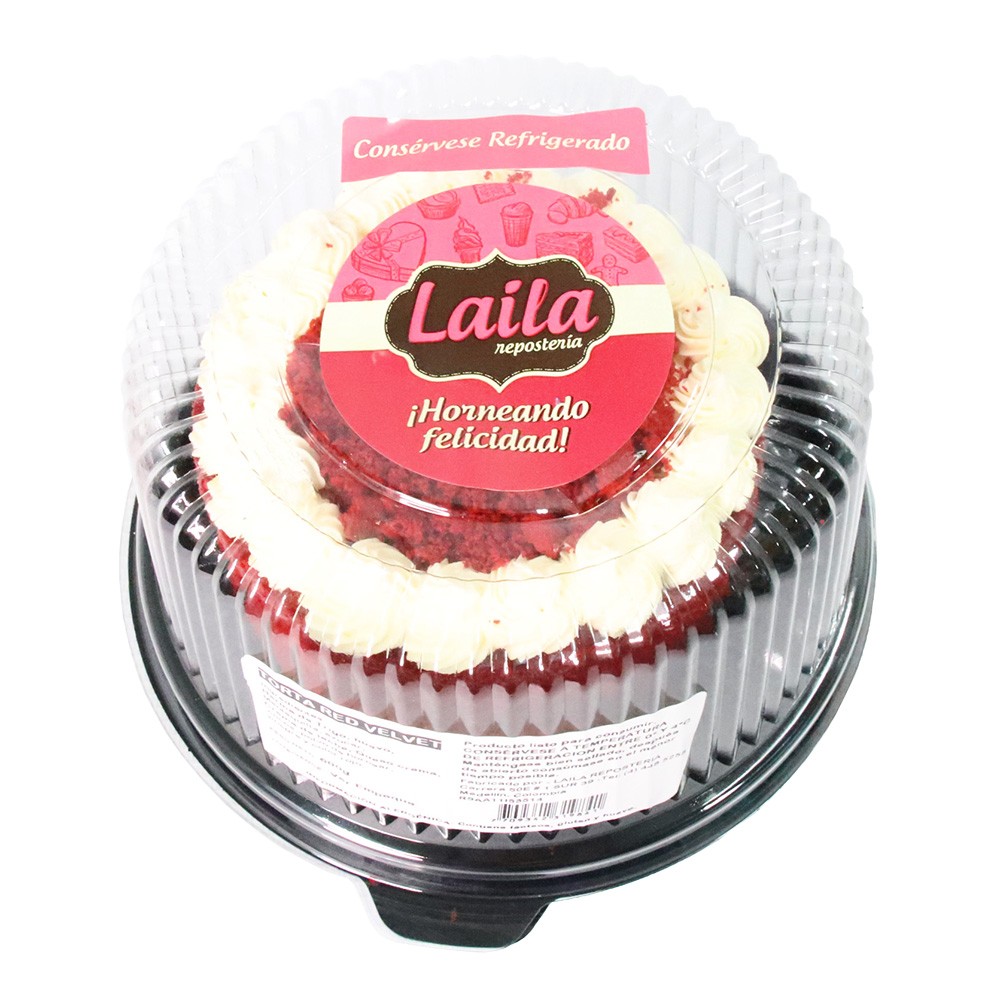 TORTA RED VELVET *600GR LAILA