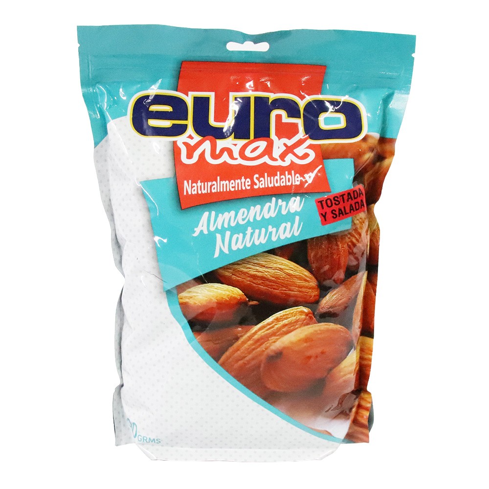 ALMENDRA TOSTADA SALADA EUROMAX*900GR