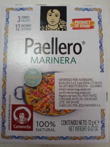 Paellero Marinera