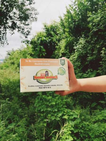 Té de Pimienta y Cúrcuma deshidratadas