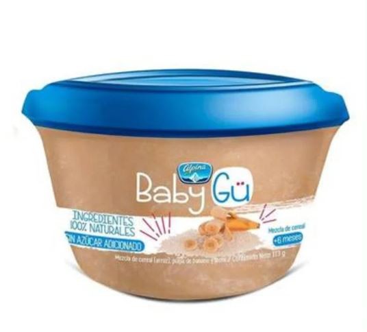 AVENA ARROZ BABY GU ALPINA x 113GR