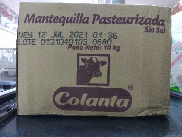 Mantequilla 10Kg – 10000grs