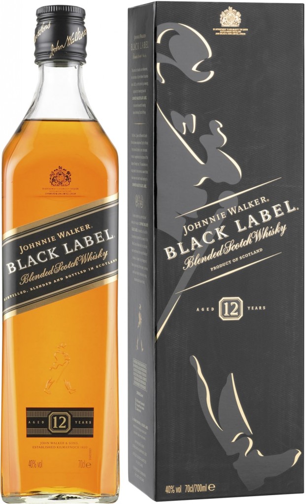 WHISKY BLACK LABEL ICON J.W. 0.7L