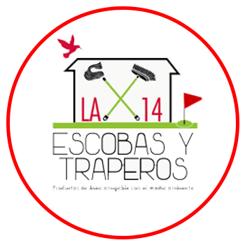 escobas y traperos