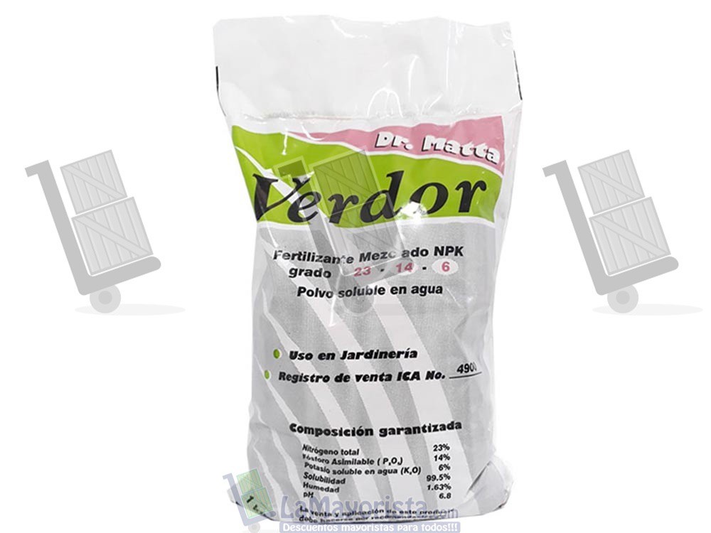 Verdor Foliar – 5 Kilos -Dr Matta Jardinería