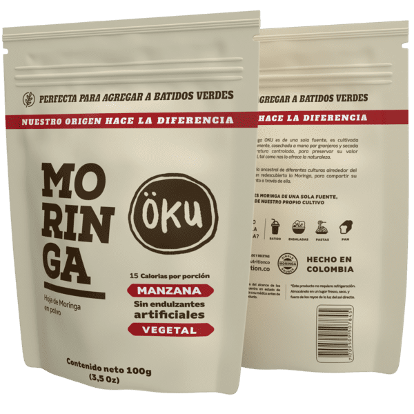 OKU Moringa En Polvo Manzana 100 Gr