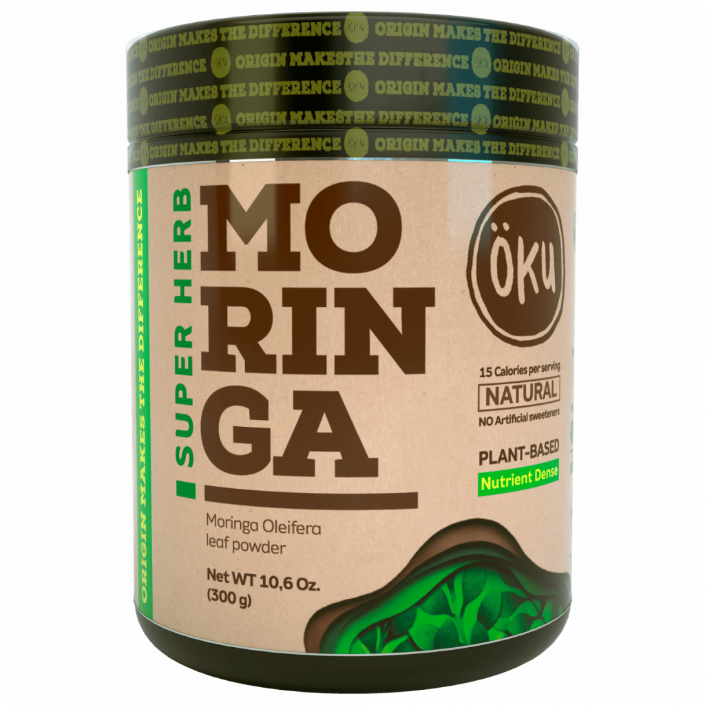 OKU Moringa En Polvo Natural 300 Gr