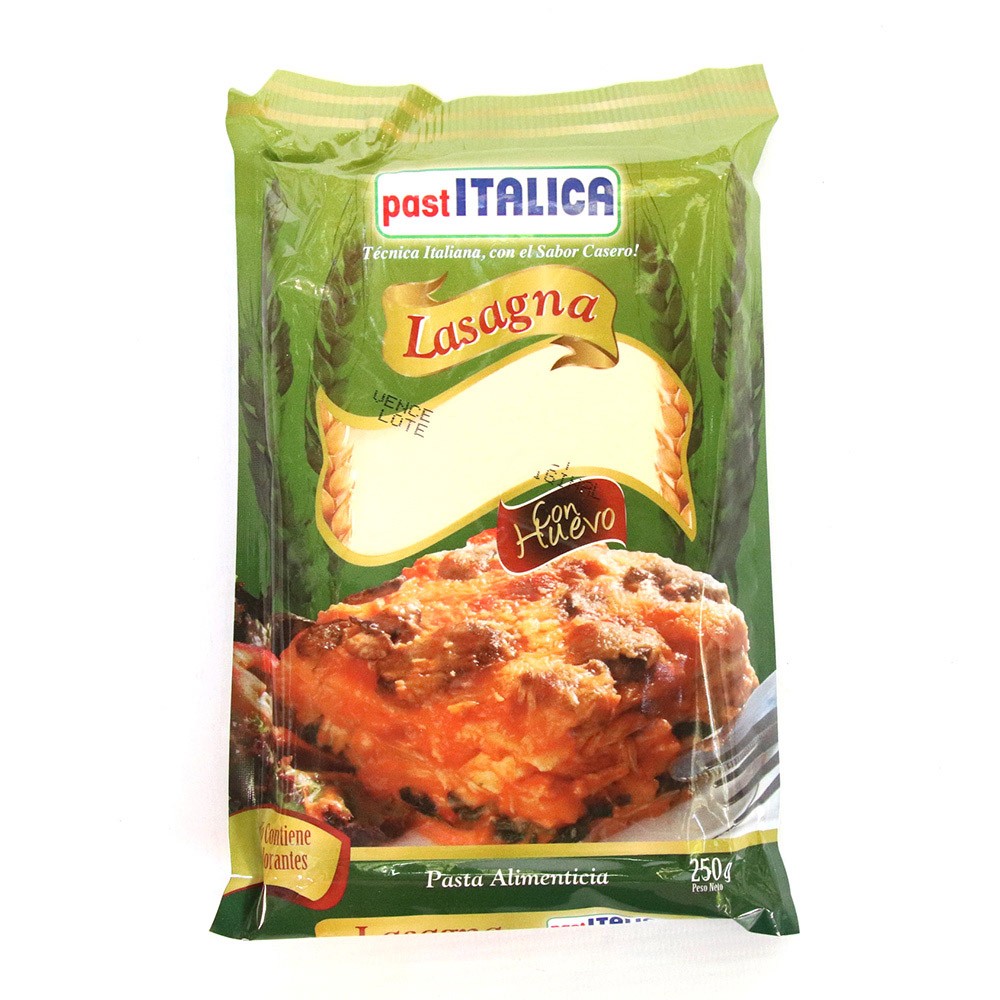 LASAÑA AL HUEVO x 250GR ITALICA