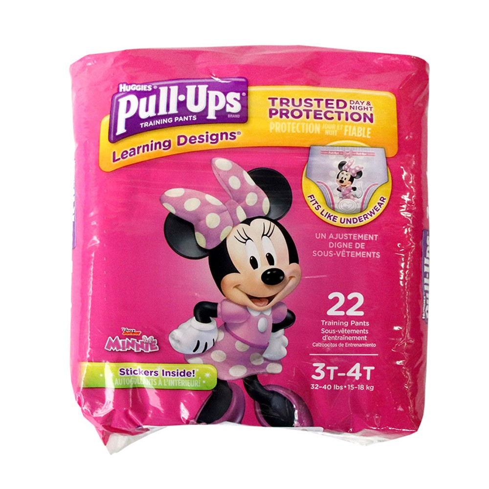 PAÑAL PULLUPS LD GIRL x 22UND