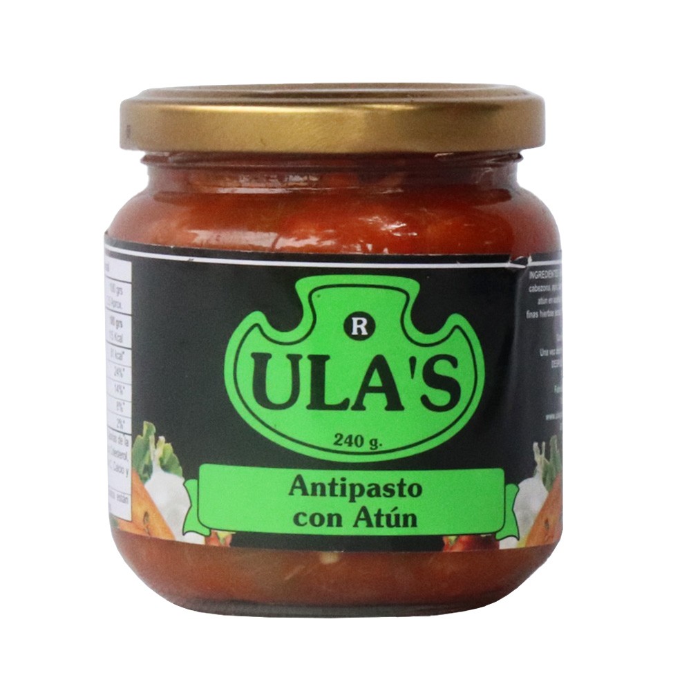 ANTIPASTO CON ATUN x 250GR ULAS