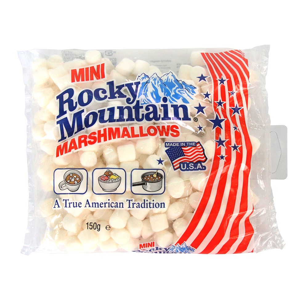 MASMELOS ROCKY MOUNTAIN MINI WHI x 150GR