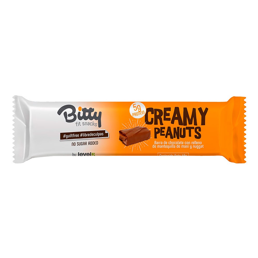 CHOCOLATINA CREAMY PEANUTS BITTY*40 GR