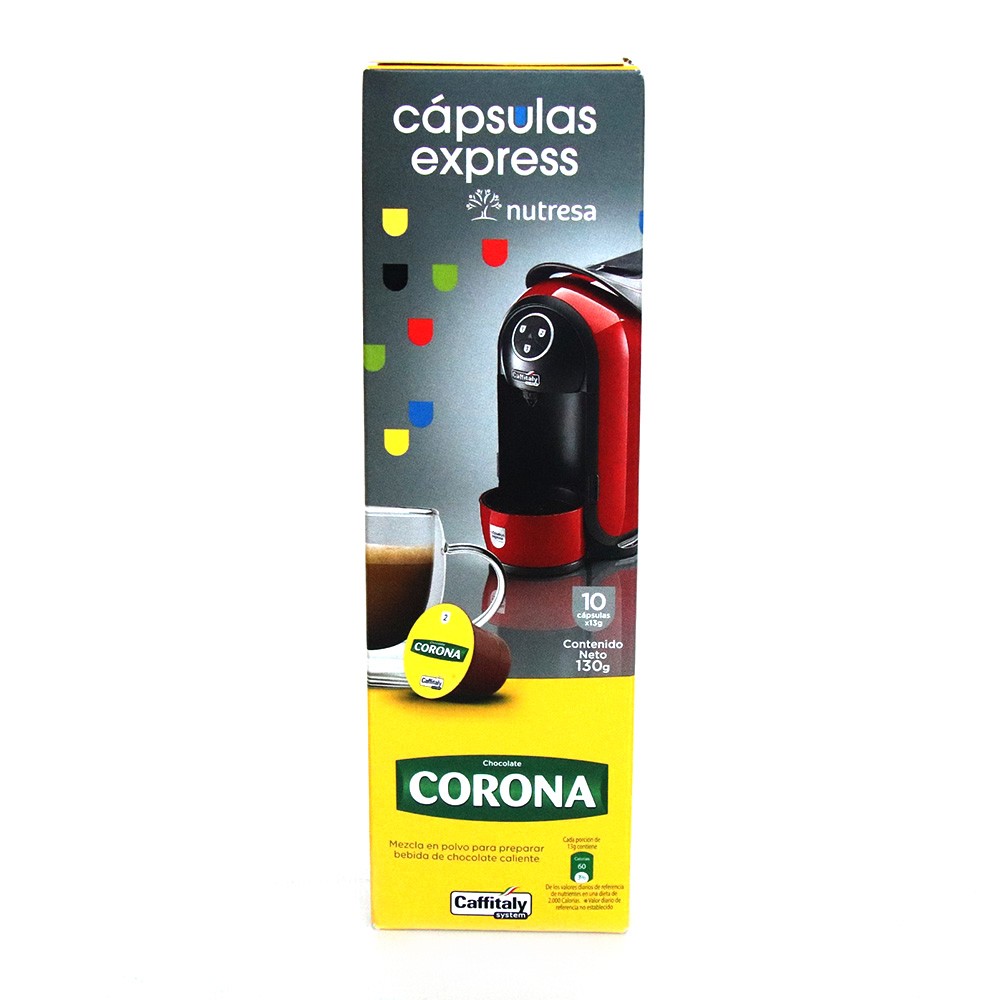 CAPSULAS CHOCOLATE CORONA EXPRESS *13GR