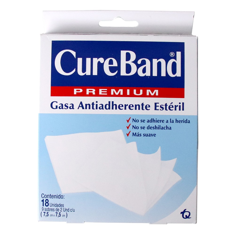 GASA ESTERIL 7.5X7.5 CUREBAND