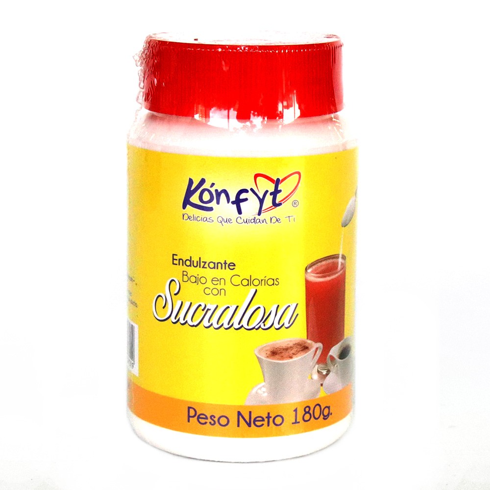 ENDULZANTE SUCRALOSA FRASCO KONFYT*180GR