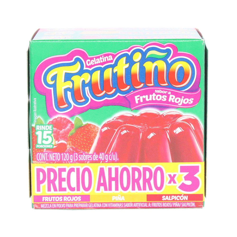 GELATINA FRUTIÑO*3UND