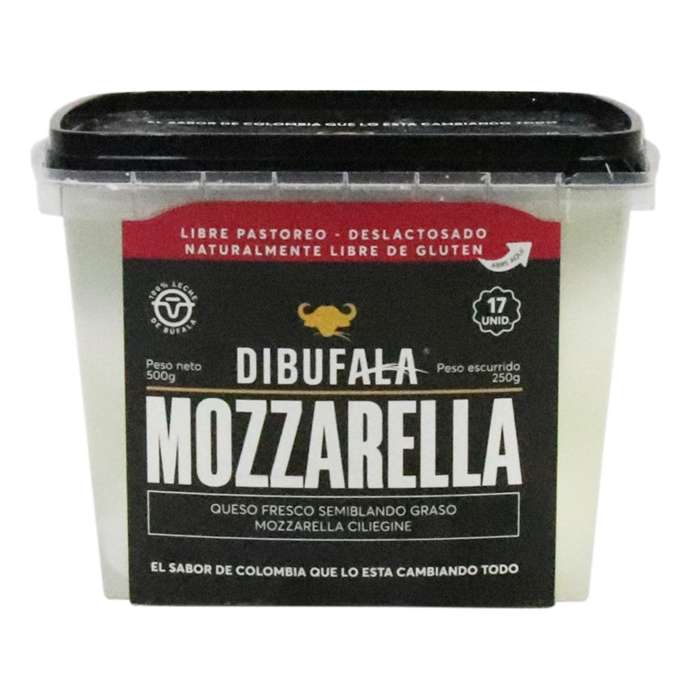 QUESO MOZZRELL CILLIEGINE DIBUFLA 17*15G