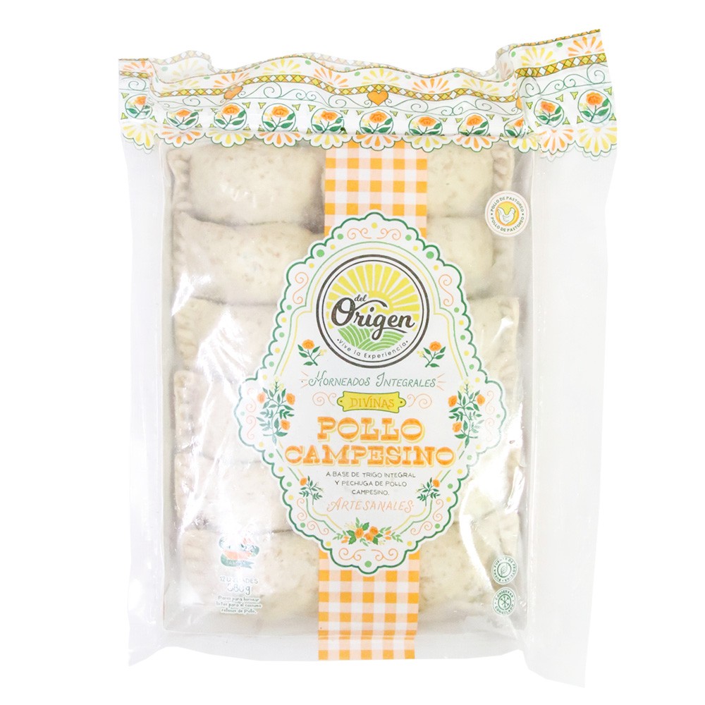EMPANADAS HORNEADAS POLLO ORIGEN*580GR
